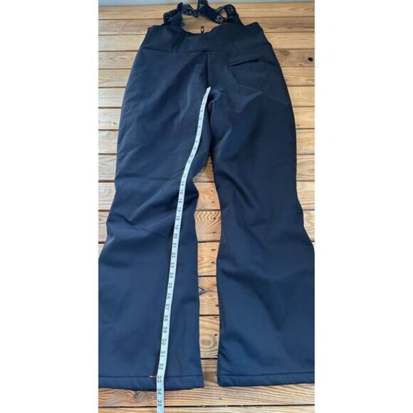 NWT ASOS 4505 Ski Suit Bibs Snow Pants Size 14 Women’s Black - Picture 9 of 10